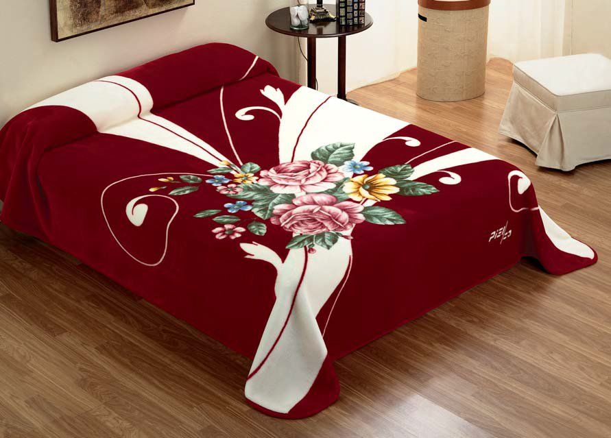 5136 160x220 02 red červená deka 4294