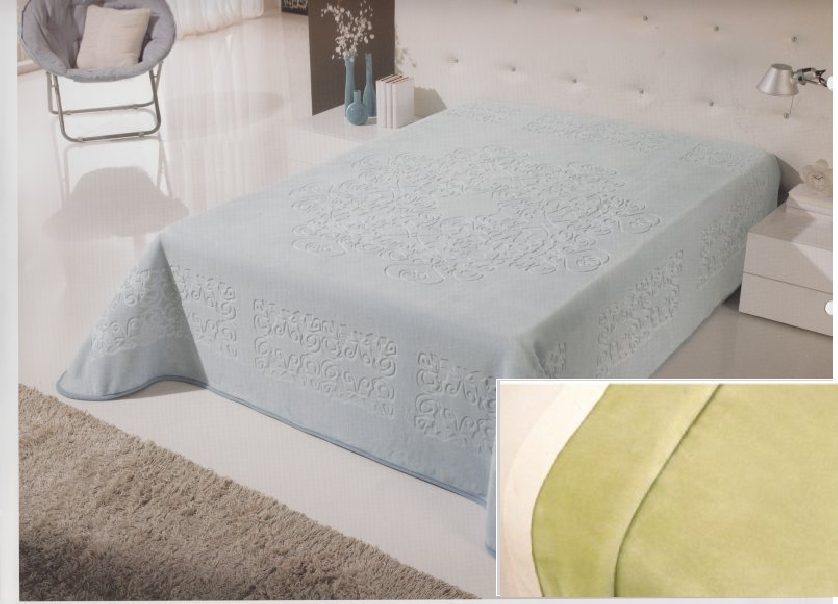 5602 160x240 34 green zelená deka 4314