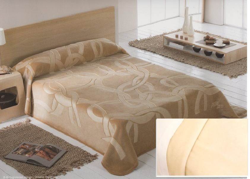 5194 160x240 50 beige béžová deka 4322