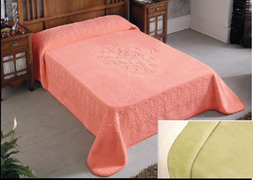 5192 220x240 34 green zelená deka 4333