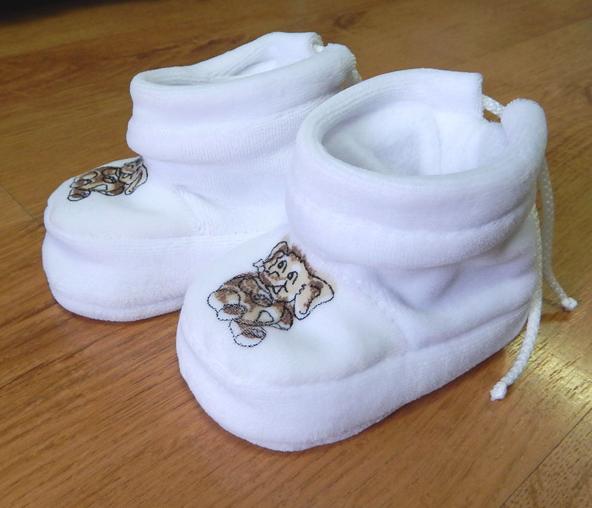 Capačky kojenecké ZB4M white biela sloník 4339