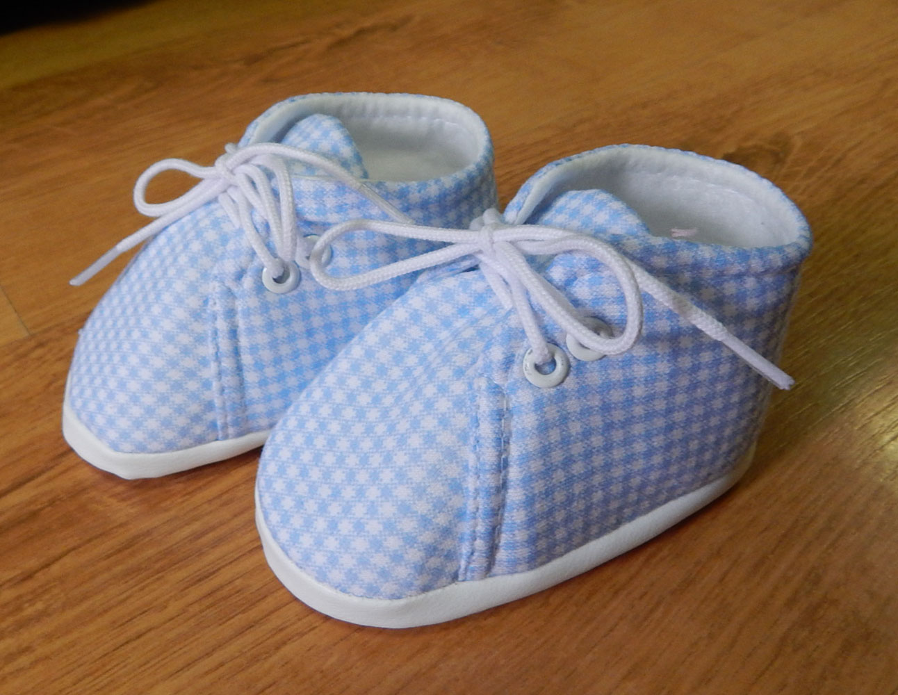 Topánky kojenecké BL02 blue modrá kocka veľ.10 4350