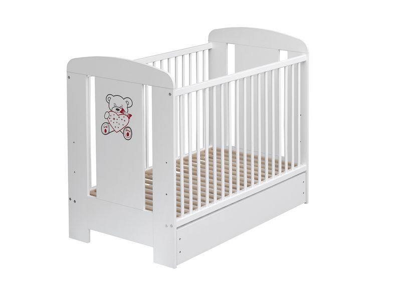 Kamil postieľka white biela bez zásuvky Macko 4370