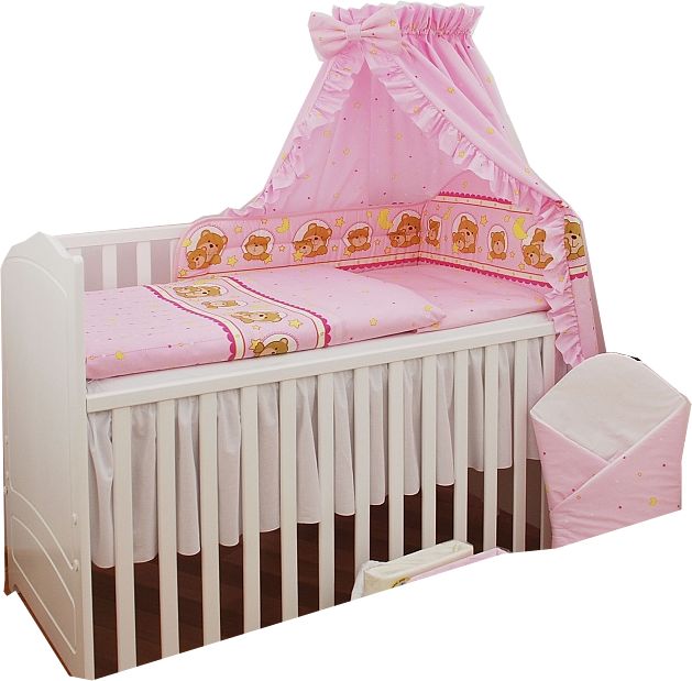 PS 1+1 90x130 40x60 BA potlač pink ružová g macko 028 4455