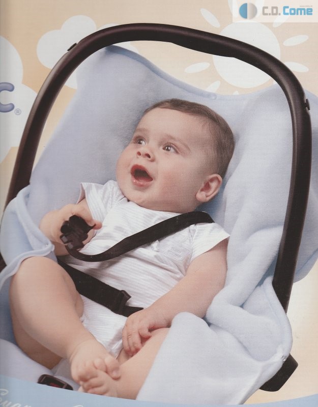 641 Copito 80x90 blue modrá detský vak do autosedačky 4800