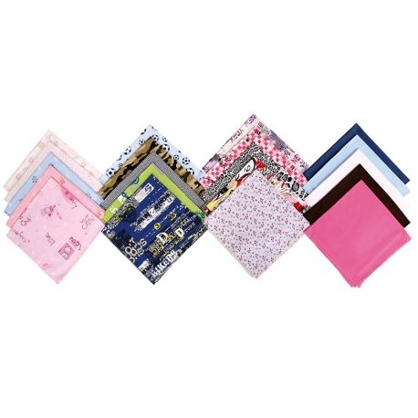 Podbradník šatka viazanie pink ružová 150 466