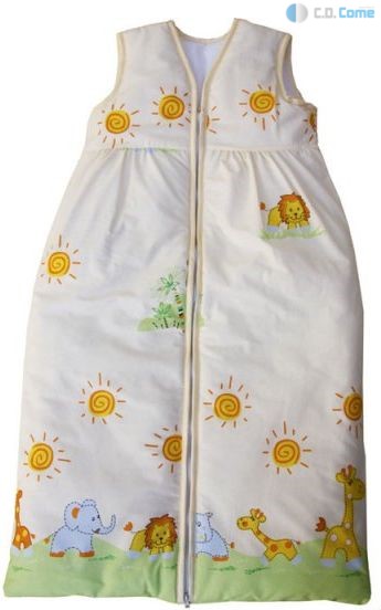 Spací vak 90 BA prechodný beige  potlač 4673