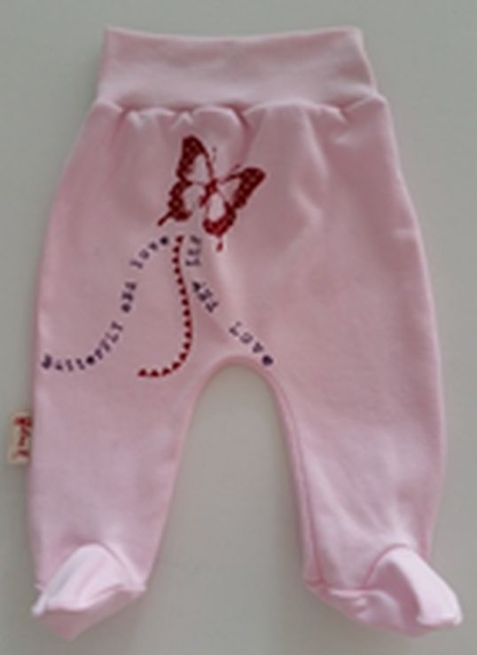 Polodupačky HX potlač pink ružová sieťotlač motýlik 74 4693