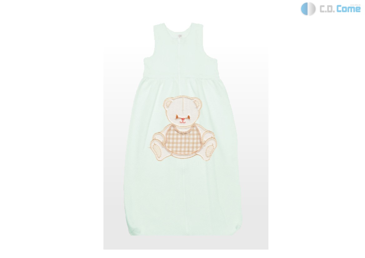 Spací vak 70 BA prechodný béžová výšivka 4679