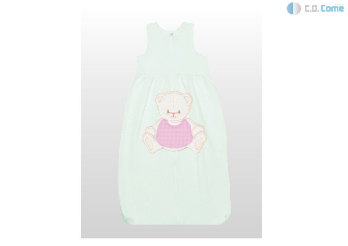 Spací vak 70 BA prechodný pink ružová výšivka 4680