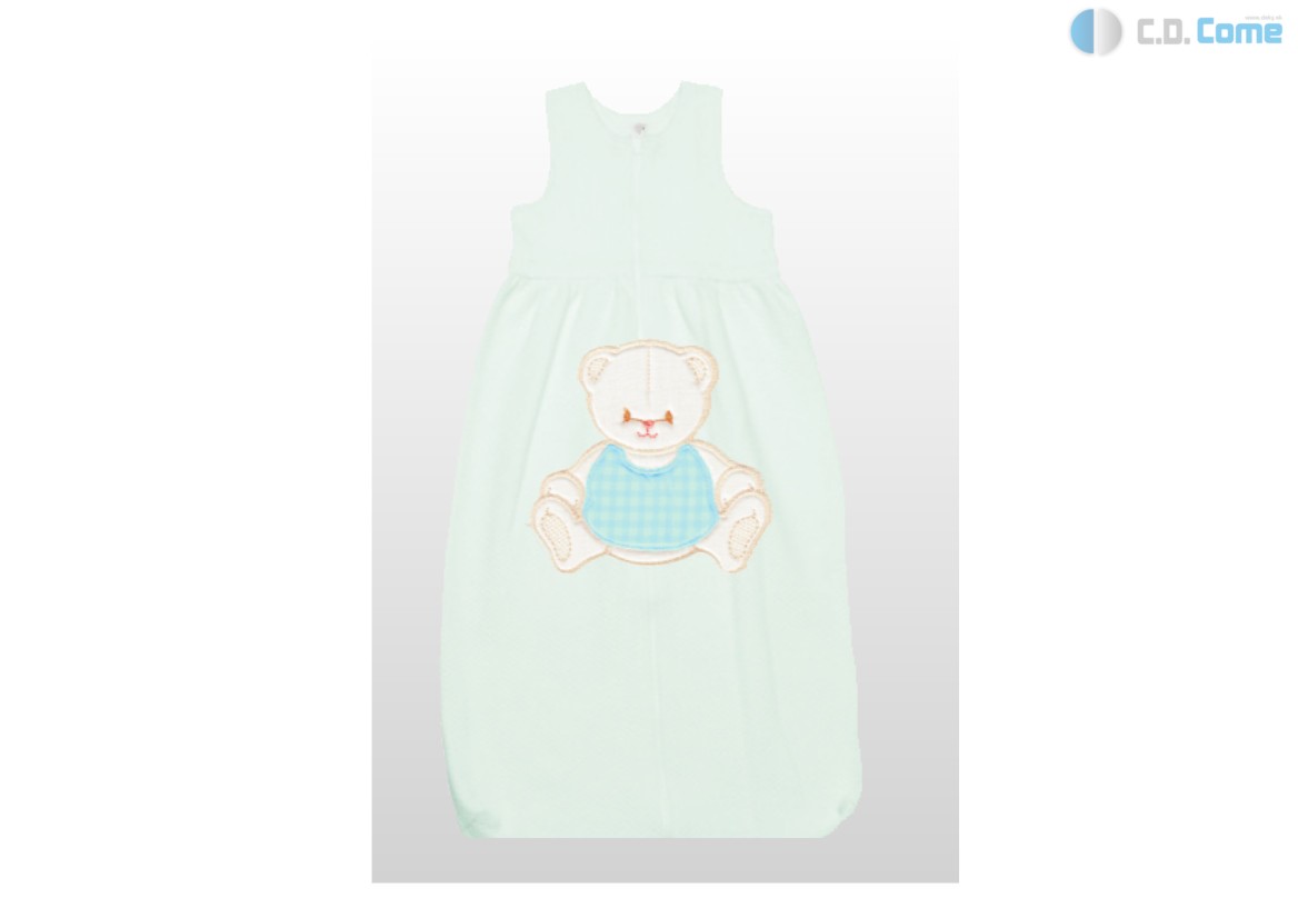 Spací vak 70 BA prechodný blue modrá výšivka 4681