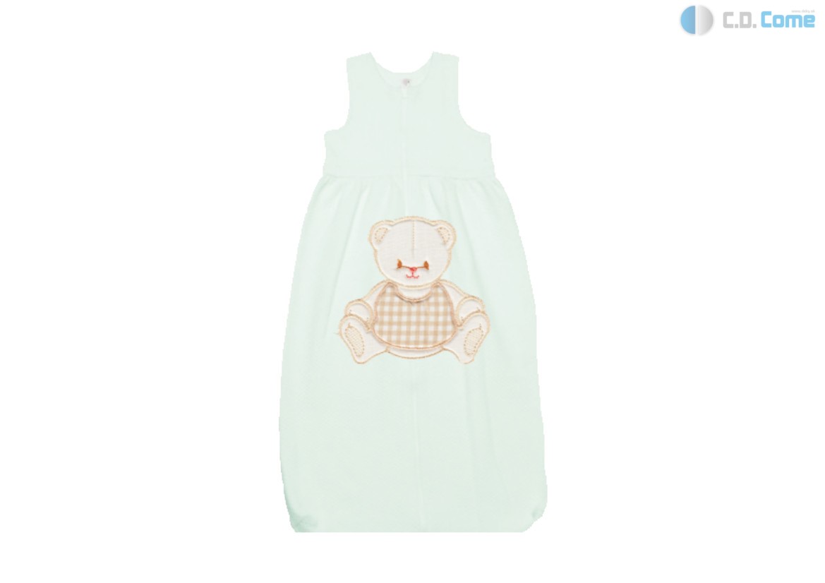 Spací vak 90 BA prechodný béžová výšivka 4683