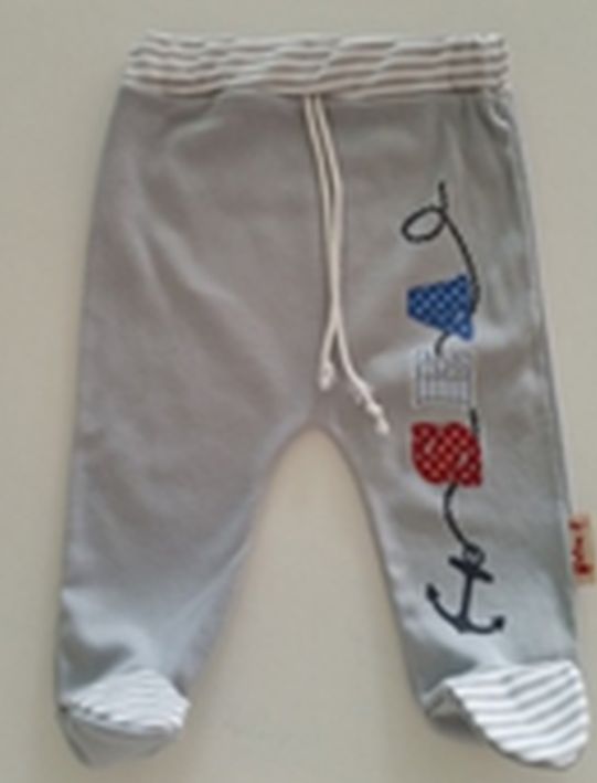 Polodupačky HX potlač grey šedá sieťotlač kotva 68 4696