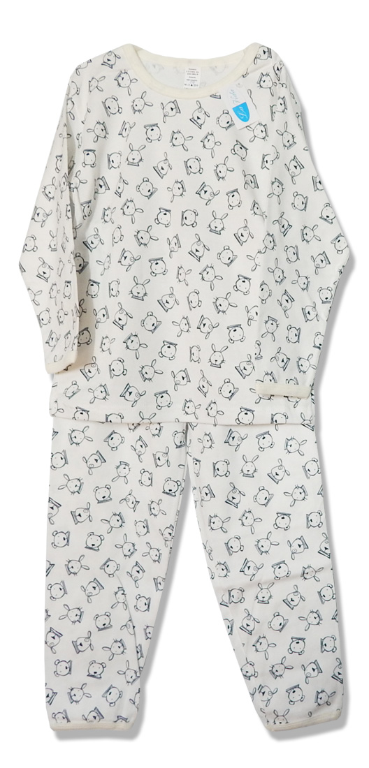 Pyžamo dlhý rukáv HX potlač beige béžová 110 4760