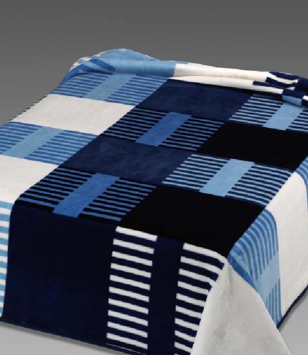 260 220x240 blue modrá deka 4807