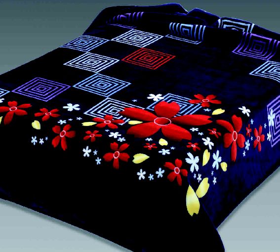 253 220x240 navy blue tmavo modrá deka 4812