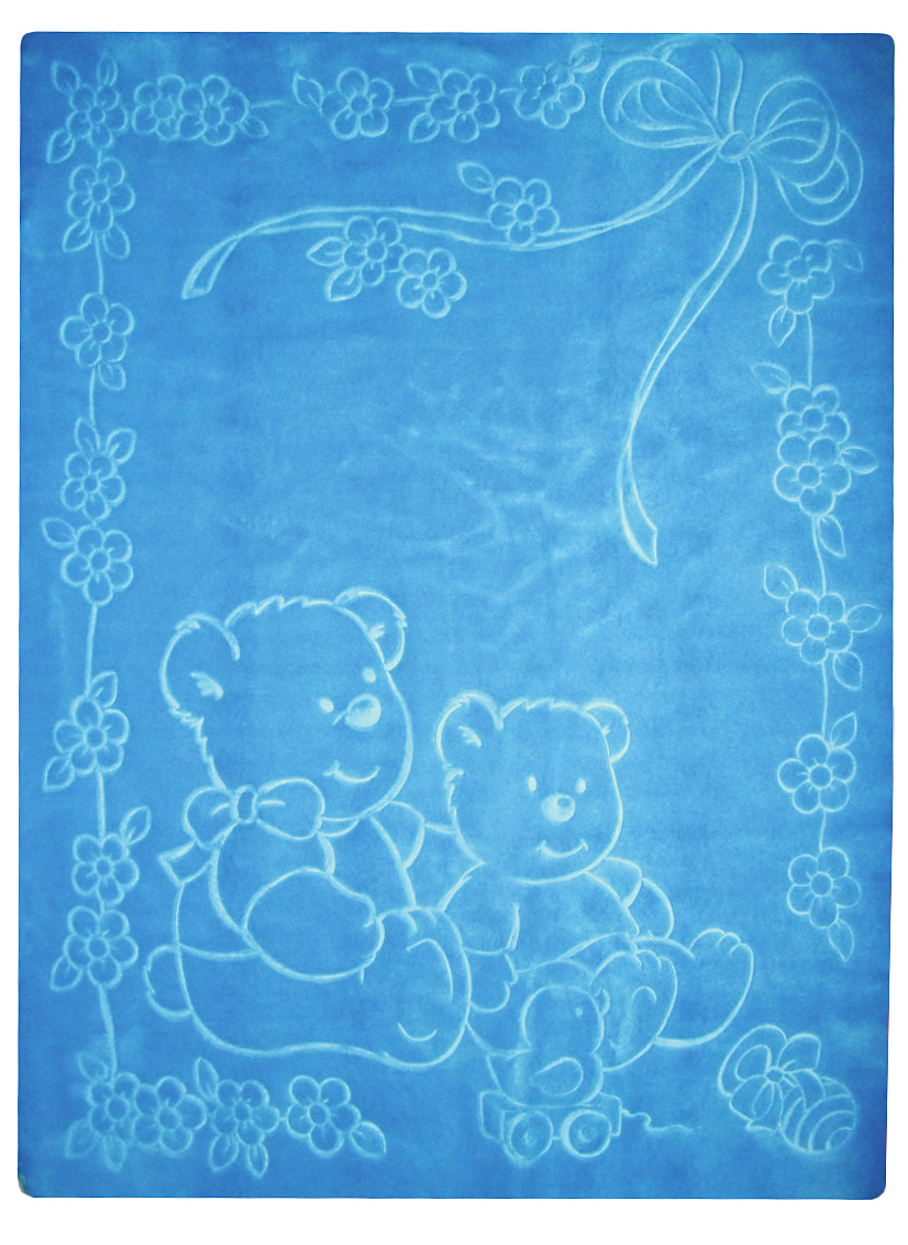 001 80x110 25 blue modrá tyrkysová deka 4813