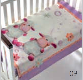 009 Piccola 80x110 09 lillac fialová deka 488