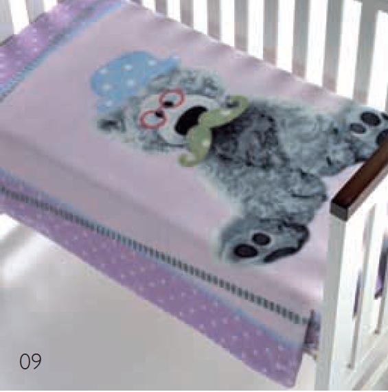 059 Magic Baby 80x110 09 lillac fialová deka 496