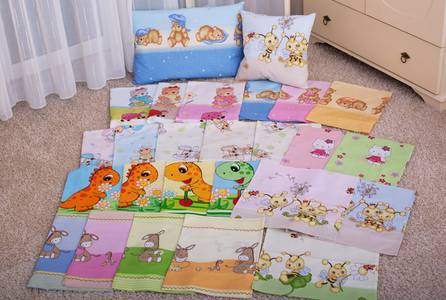 Návliečky na vank. 40x60 BA potlač mix vzorov 5119