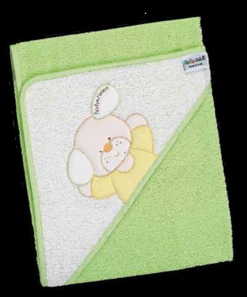 600 triangolo green zelená osuška 75x80 5170