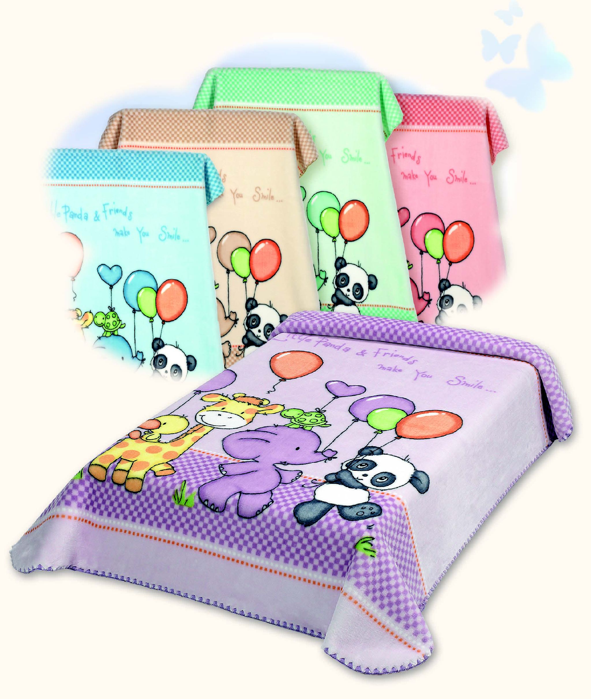 636 110x140 pink ružová deka 5193