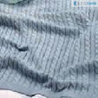 813 Lluvia 80x90 05 blue modrá deka 522