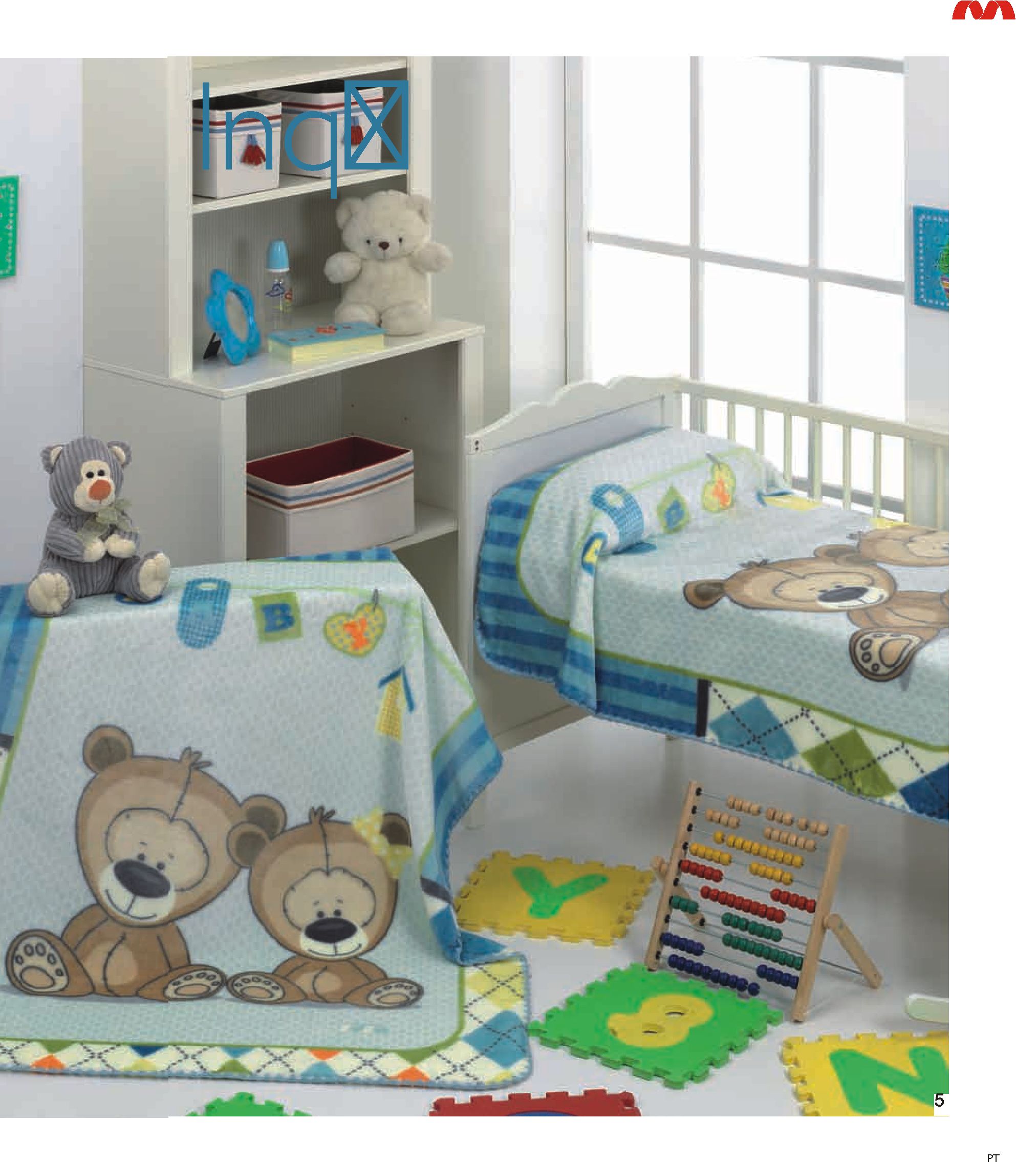 278 piccola 80x110 05 blue modrá deka 5250