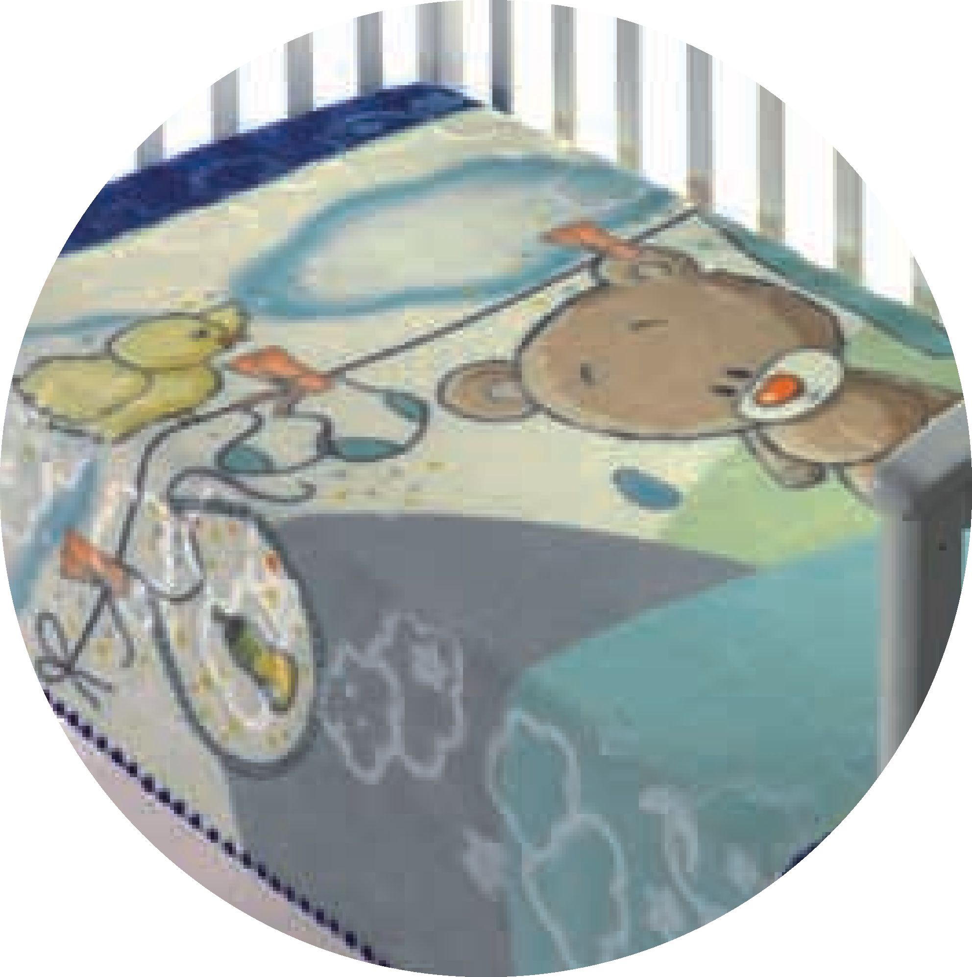 280 luxury plus 80x110 05 blue modrá deka 5251