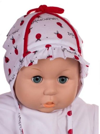 Čiapka L-Cz055 viazanie white biela 36 38 40 42 44 5317