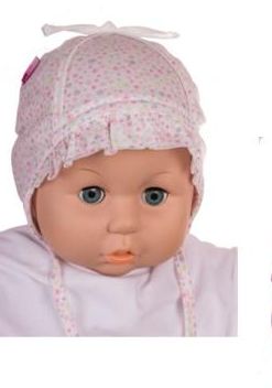 Čiapka L-Cz055 viazanie pink ružová 36 38 40 42 44 5318