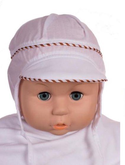 Čiapka L-Cz053 viazanie pink ružová 36 38 40 42 44 5330