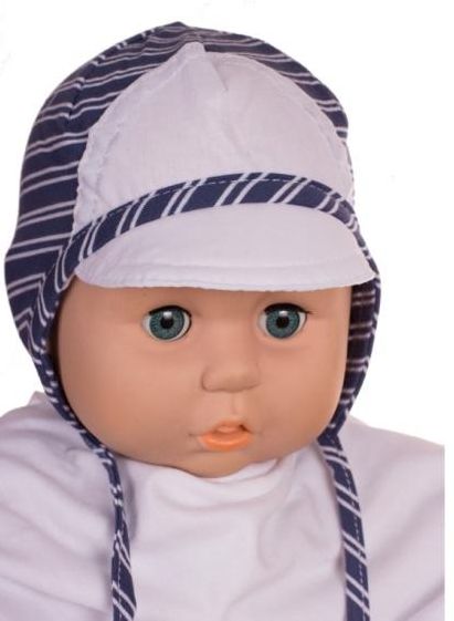 Čiapka L-Cz034 viazanie blue modrá 36 38 40 42 44 5336