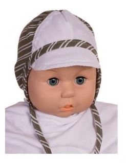 Čiapka L-Cz034 viazanie green zelená 36 38 40 42 44 5337