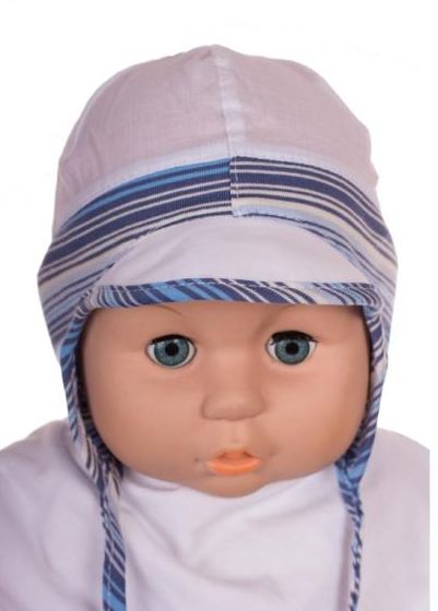 Čiapka L-Cz033 viazanie blue modrá 36 38 40 42 44 5338