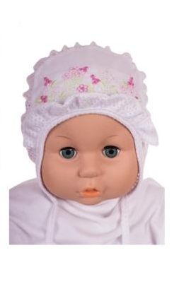 Čiapka L-Cz022 viazanie white biela 36 38 40 42 44 5359