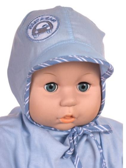 Čiapka L-Cz006 viazanie blue modrá 36 38 40 42 44 5391