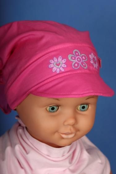 Čiapka L-Cz536 pink ružová 46 48 50 52 5408
