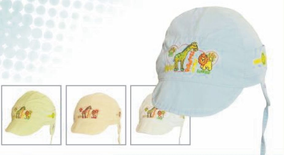 Čiapka L-CDL-001 mix farieb 46 48 50 5424