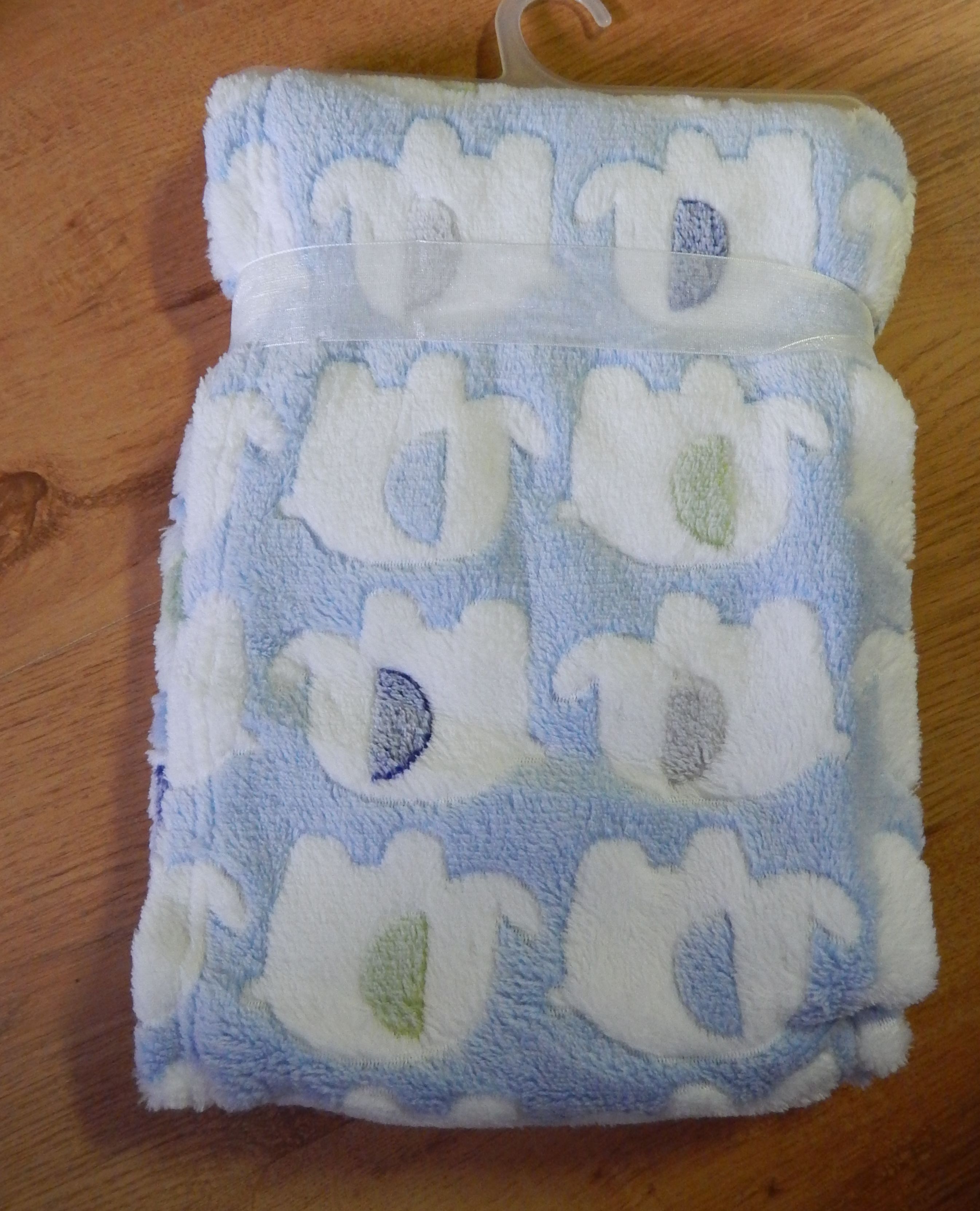 045 80x110 04 blue modrá deka mikroplyš 5446