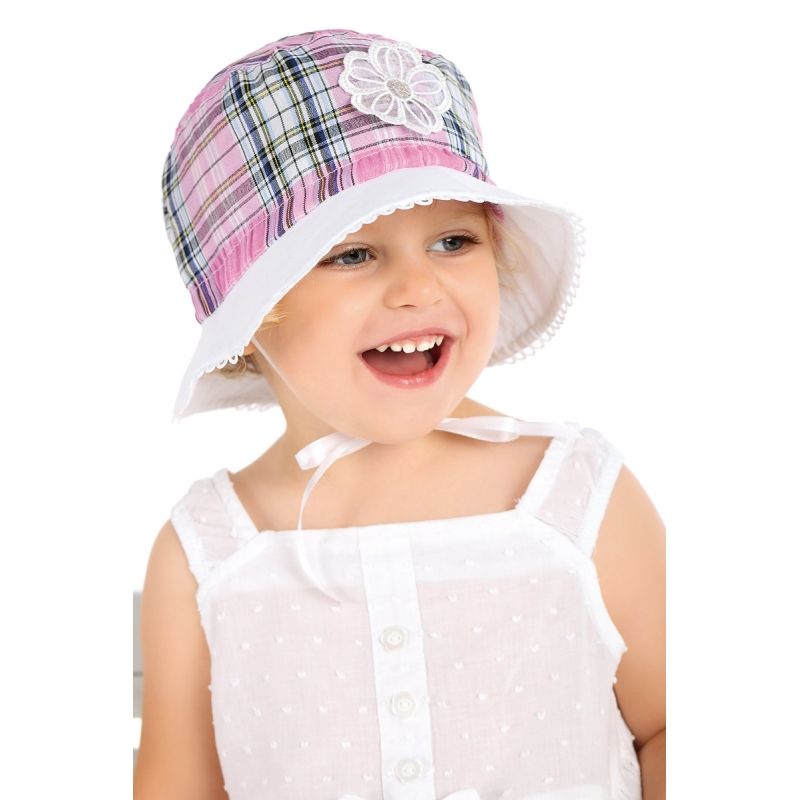 Čiapka L-Cz022g pink ružová 50 52 54 5455