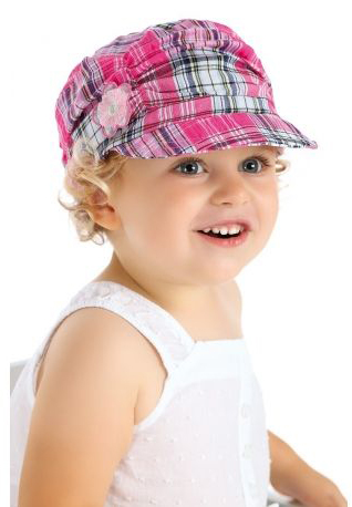 Čiapka L-Cz069g pink ružová 52 54 56 5458