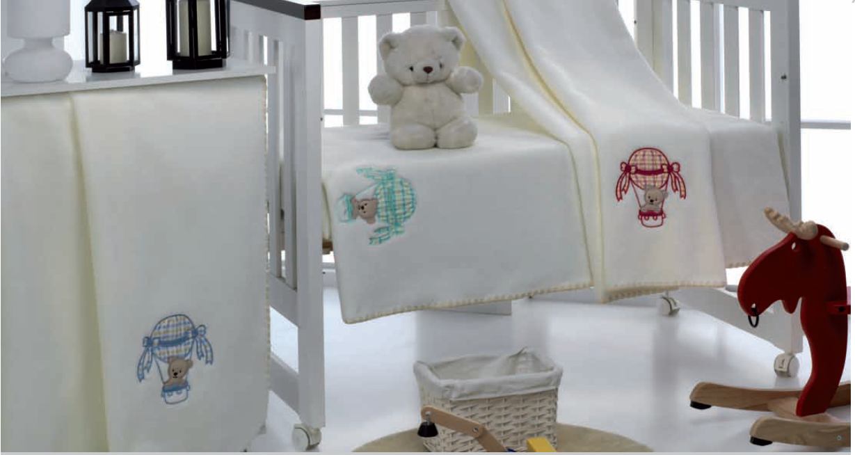 085 Petits 80x110 08 green zelená deka 547