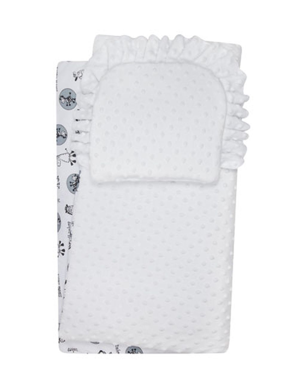 KS 2D 65x75 40x30 deka grey šedá topitos+bavlna 634 5481