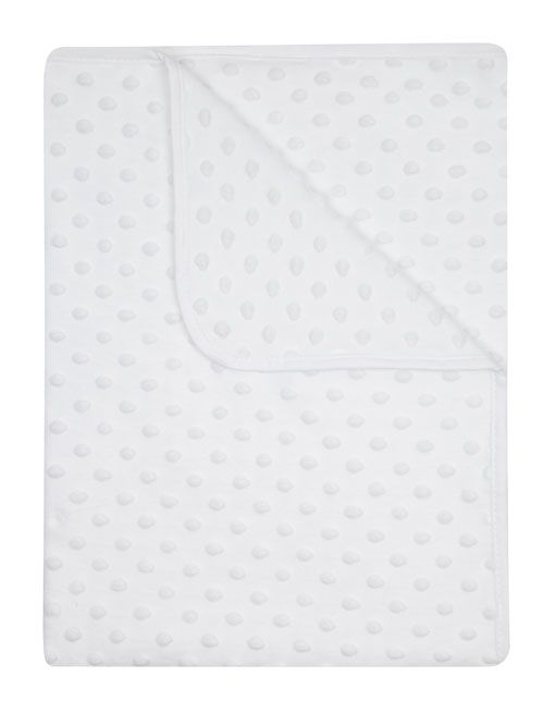 627 80x90 topitos DUO white biela dvoj deka 5498