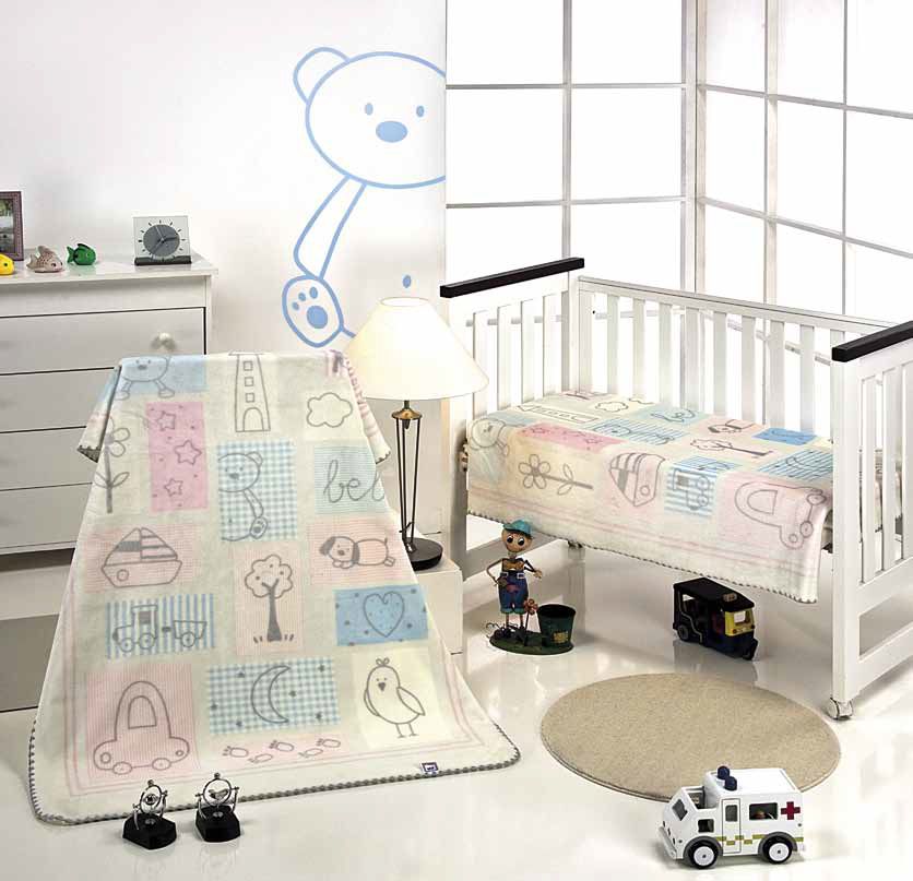 602 110x140  blue modrá deka 5534