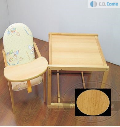 Stolička na kŕmenie Wiktoria prírodné drevo 5550