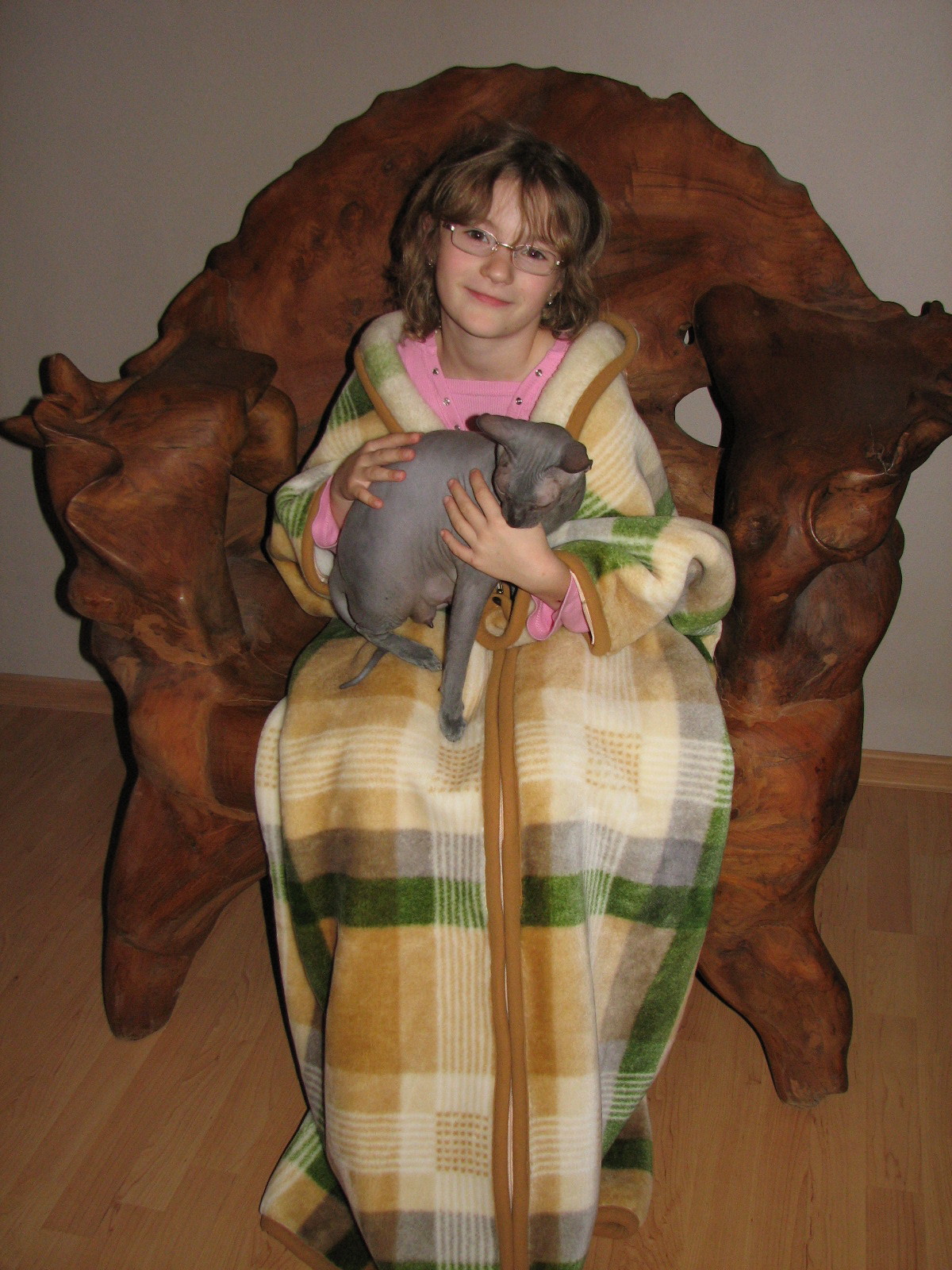 TV vak - deka upravená na zipsovanie v predu 1322