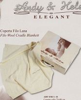 E559 elegant 75x80 beige béžová pletená deka SW 5590