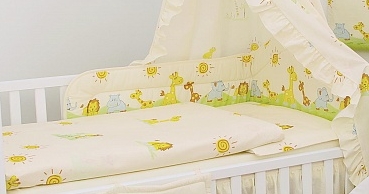 Ochranné hniezdo 180x30 BA potlač beige béžová  ZOO 5605